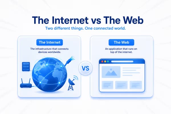The Internet vs The Web