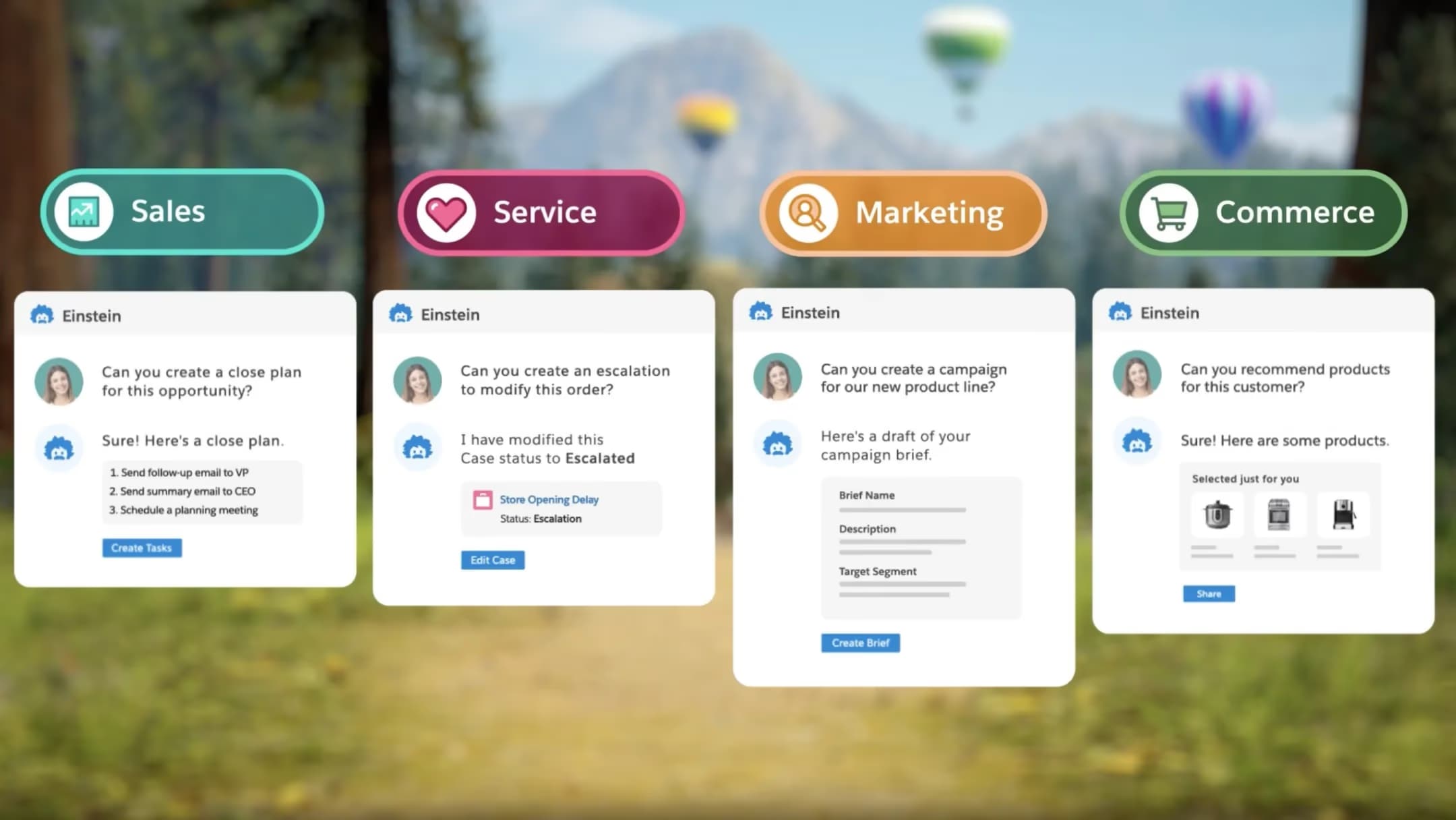 Build relationships with a single, shared view of every customer.