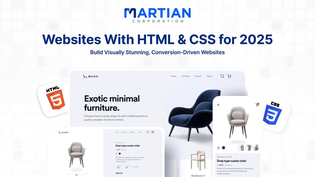 HTML & CSS for 2025: Build Visually Stunning, Conversion-Driven Websites